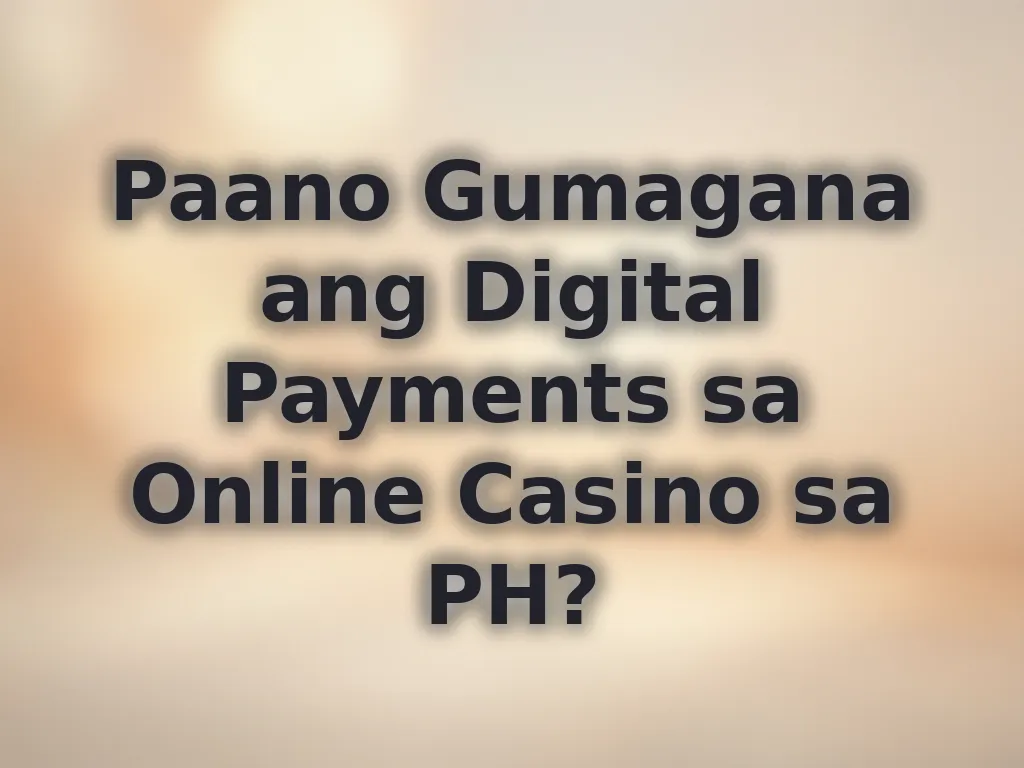 Digital Payments Guide